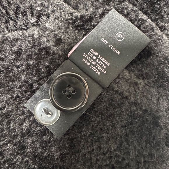 Avec Les Filles Black Pea Coat - Picture 8 of 9